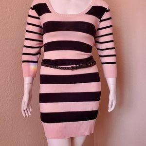 3X plus size sexy sweater dress Ultra Flirt